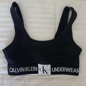 rare calvin klein comf bra